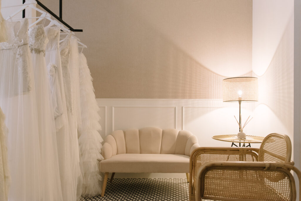 diseño tienda vestidos de novia